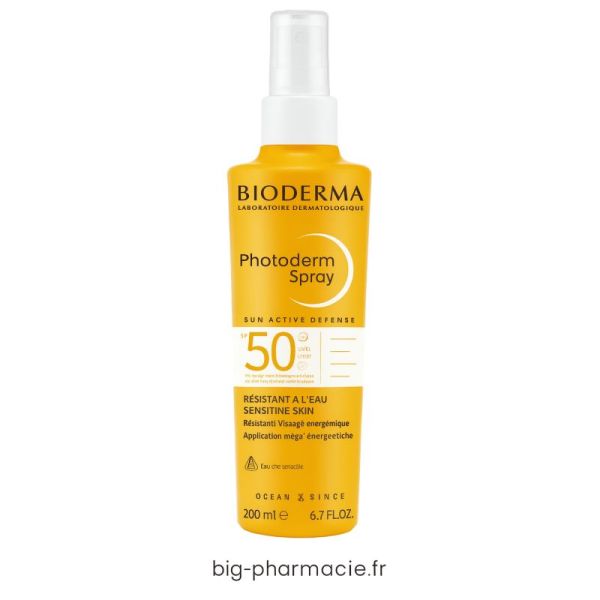 Bioderma Photoderm Spray solaire SPF50+ 200mL