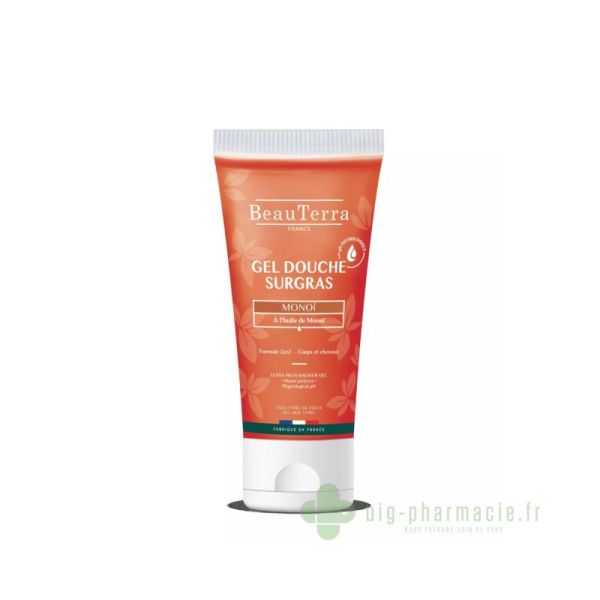 Beauterra Gel douche Monoï Format voyage 100ml