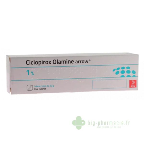 Ciclopiroxolamine arrow 1% Crème Tube 30g