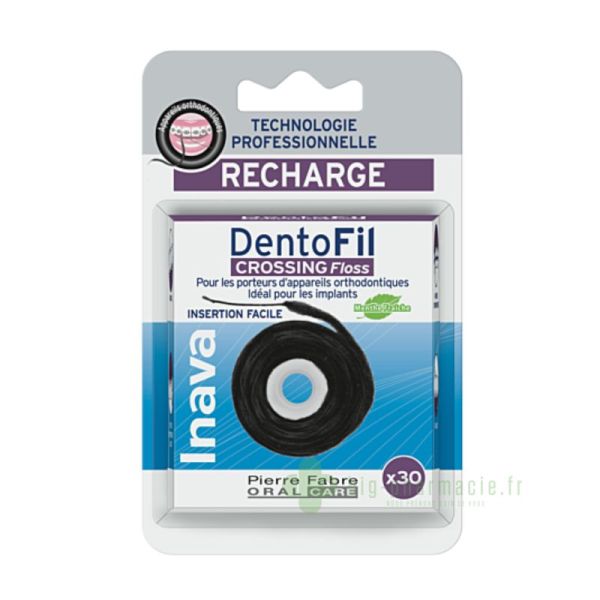Inava Dentofil Cross Floss Rech Fil Dent