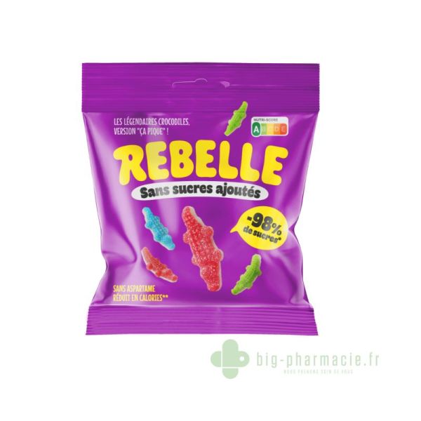 Rebelles, bonbons sans sucres ajoutés