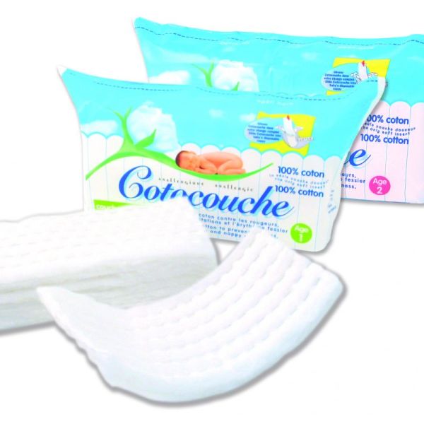 Cotocouche 2ème âge - 30 Couches 100 % Coton - Easypara