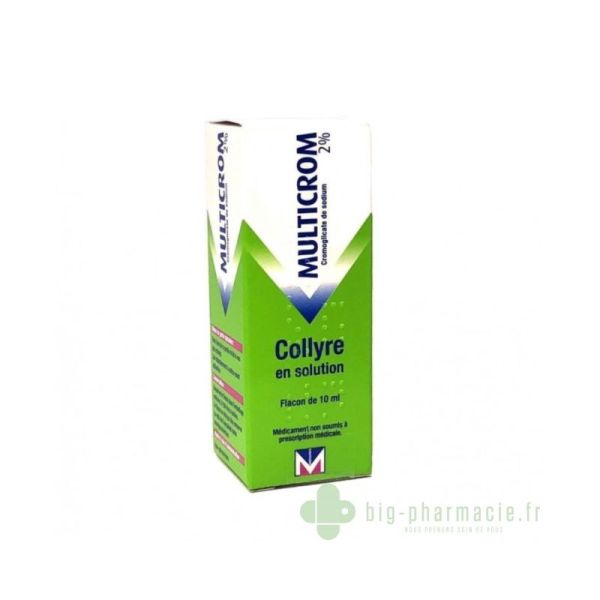 MULTICROM 2 %, collyre en solution