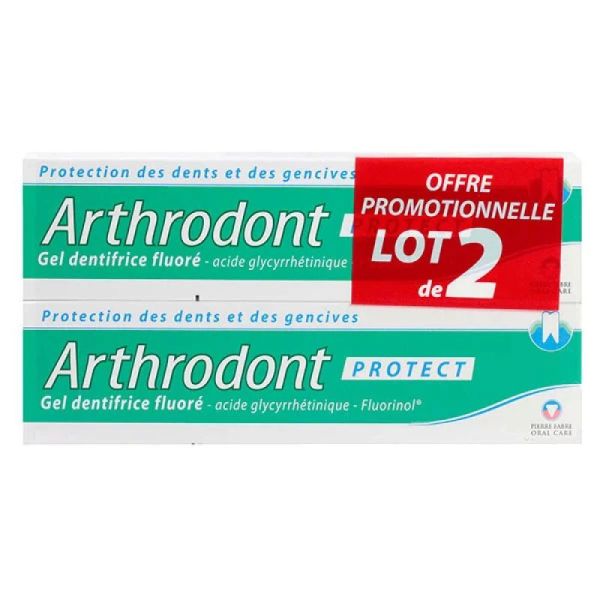 Arthrodont Dentifrice Protection Gel 2x75ml