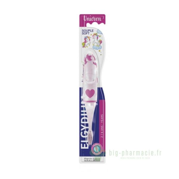 Elgydium Brosse A Dents Licorne 2-6 ans