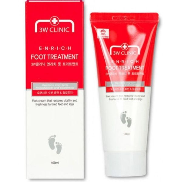 3W CLINIC crème pour les pieds