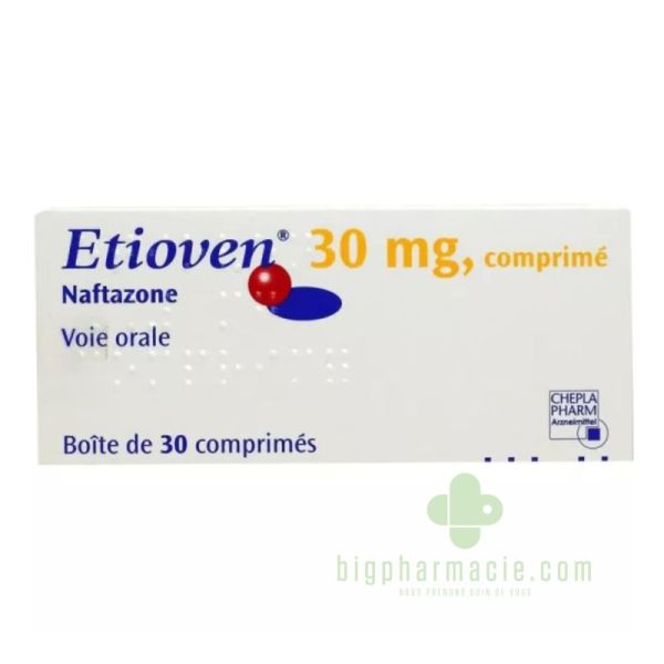 Etioven 30mg 30 comprimés