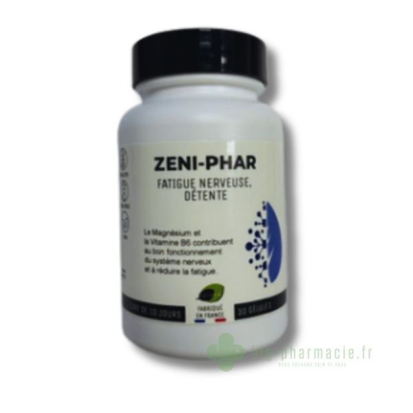 zeni-phar 30 gélules fatigue nerveuse, detente