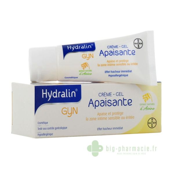 Hydralin Gyn Crème Gel apaisant 35 grammes