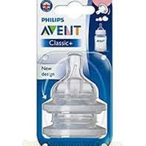 AVENT Tétine Silicone Débit Variable X 2