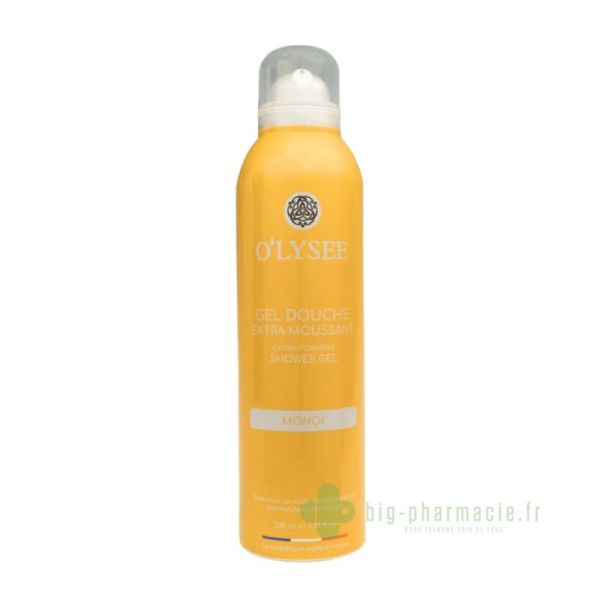 O'lysee gel douche extra moussant au monoï