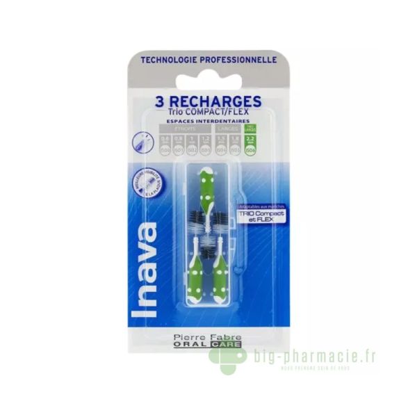 Inava recharges brossettes interdentaires