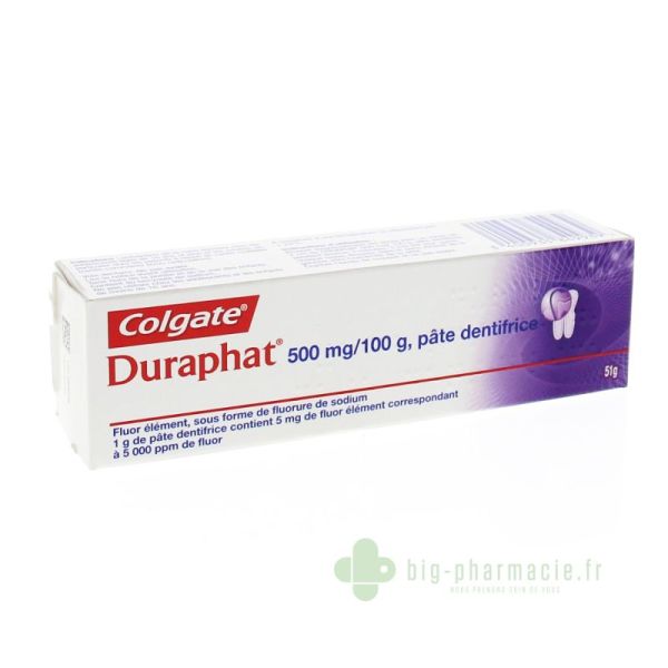 Duraphat 500mg/100g Dentifrice Tube de 51g