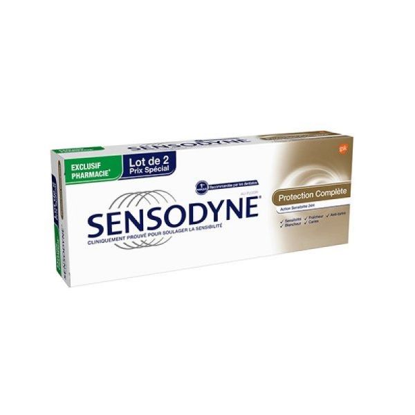 Sensodyne Dentifrice Protection Complete 75ml x2