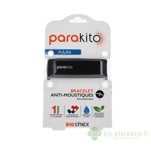 Parakito Bracelet Anti-moustiques Adulte
