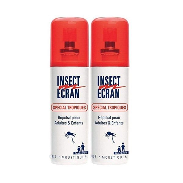 INSECT ECRAN PEAU TROPIQUE 75MLX2