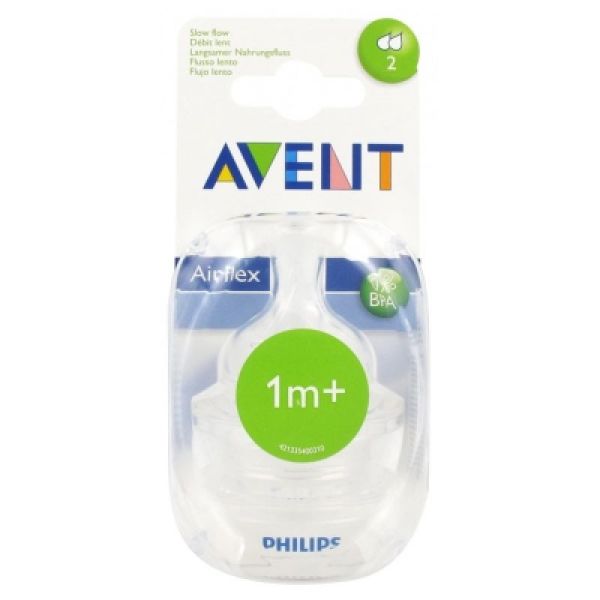 Tétine Philips Avent Natural débit rapide 6M+ X2