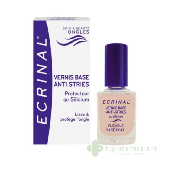 Ecrinal ongles Base Anti strie10ml