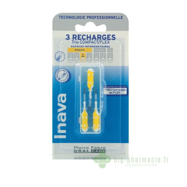 Inava recharges brossettes interdentaires