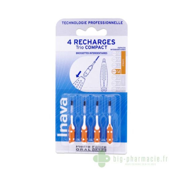 Inava recharges brossettes interdentaires