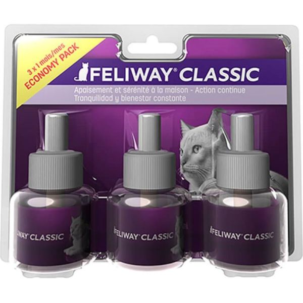 Feliway classic Recharge Diffuseur tripack 3x48 ml