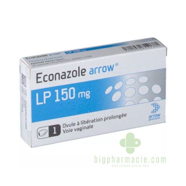Econazole Lp 150mg Arrow Ovule