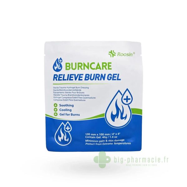 Burncare Pansements Stériles Pour Bruûres
