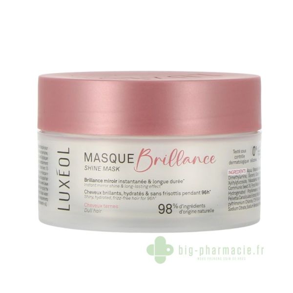 luxeol masque brillance 200ml
