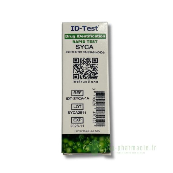 test d'identification des cannabinoïdes de synthèse ID-TEST