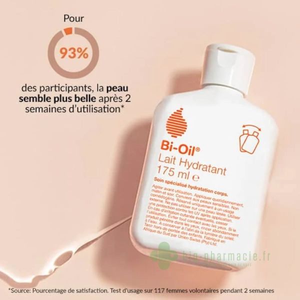Bi-oil lait hydratant corps 175ml