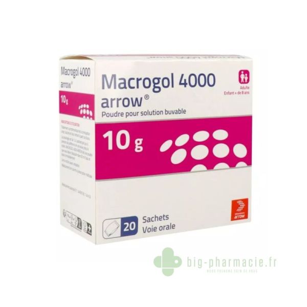 Macrogol 4000 Arw 10G Buv S.20