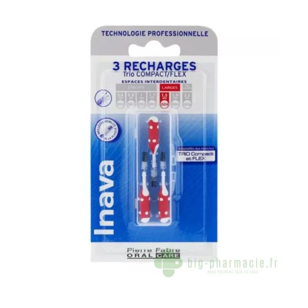 Inava recharges brossettes interdentaires