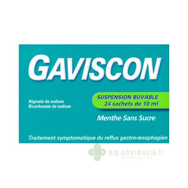 GAVISCON, suspension buvable en sachet