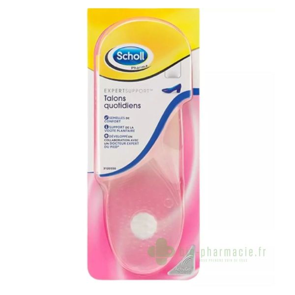 Semel Activgel Scholl Talons Quotidiens Taille 35-40,5 1 paire