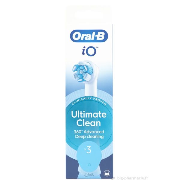 Oral-B Io Brossettes Ultra Clean x3