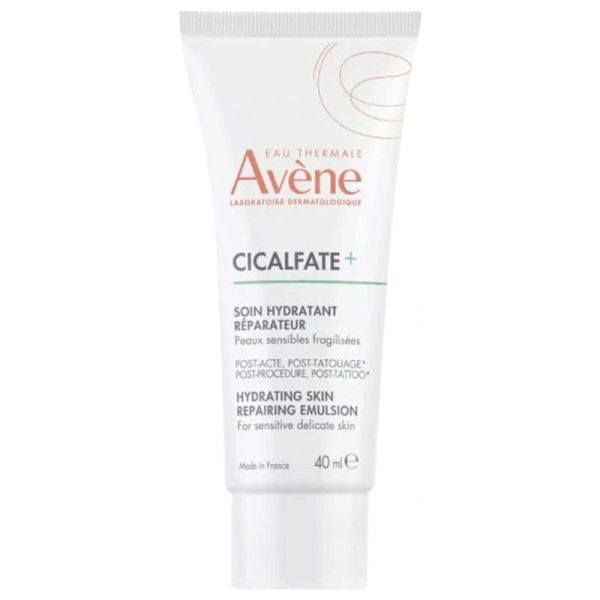 Avene Cicalfate Soin Hydatant post-tatouage 40Ml