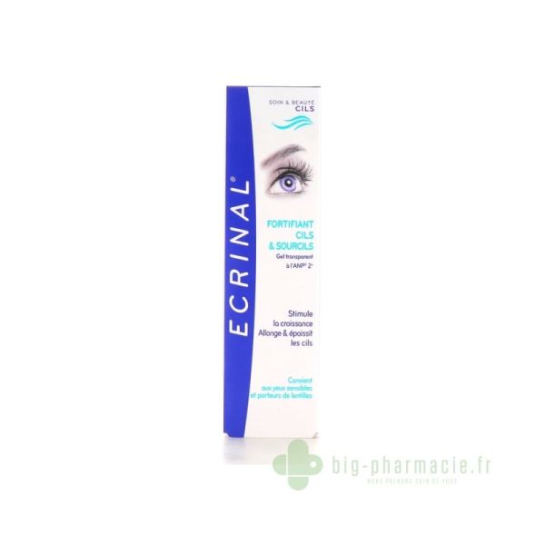 Ecrinal cils et sourcils Gel Fortifiant 9ml