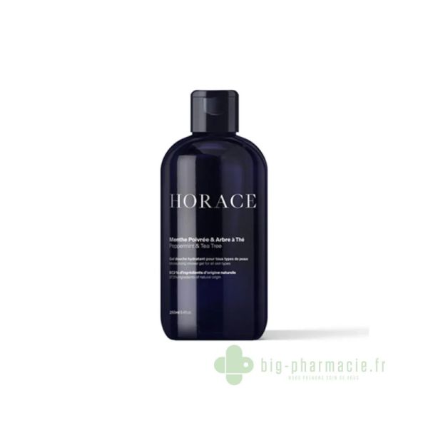 Horace gel douche hydratant 200ml Menthe et arbre à thé