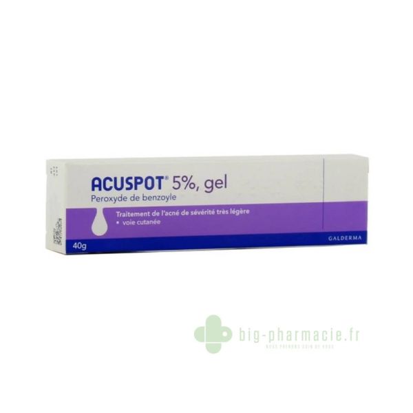 Acuspot 5% Gel Tube de 40g