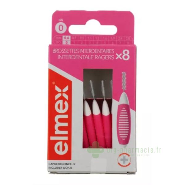 Elmex Brossettes Interdentaires boite de 8 brossettes