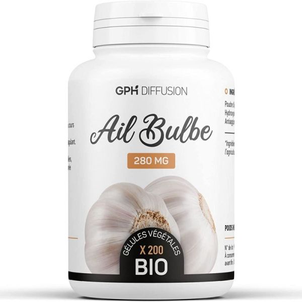 Ail Bulbe 280mg 200 gélules GPH BIO