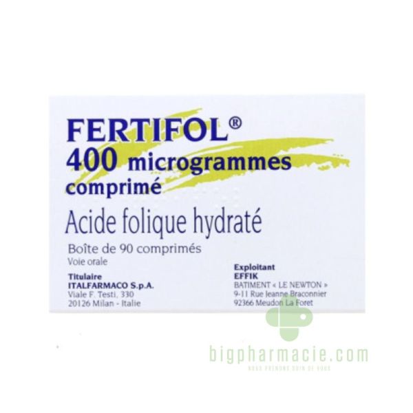 Fertifol 400mcg Cpr 90
