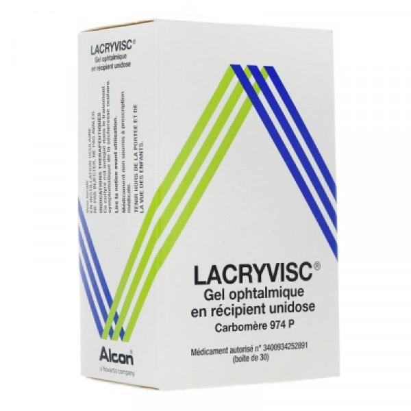 LACRIGEL gel ophtalmique 30 unidoses