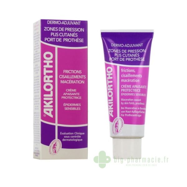 Akilortho, crème apaisante protectrice, 75mL