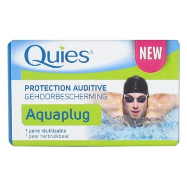 Protections auriculaires natation Quies pour les adultes