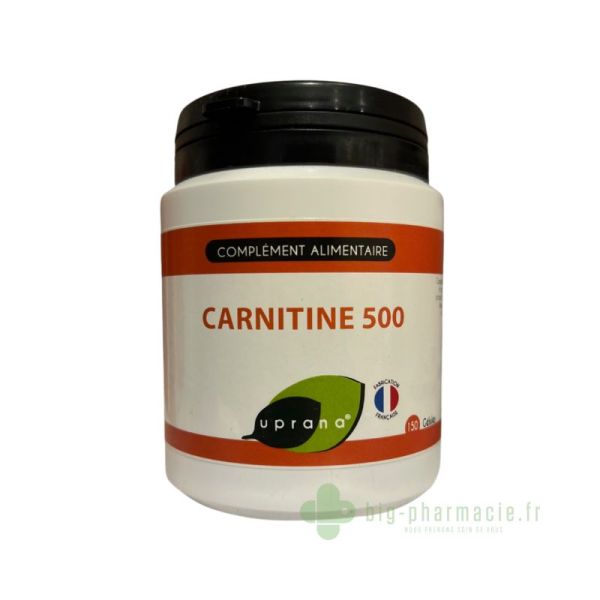 L carnitine 500mg gélules Uprana