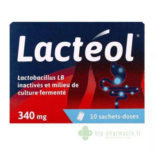 Lacteol 340mg 10 Sachets