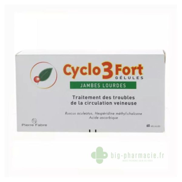 CYCLO 3 FORT, 60 gélules