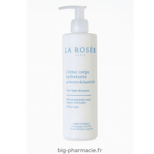 La Rosee Crème Corps Hydratante 400mL