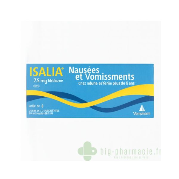Isalia 7,5Mg comprimés dispersibles